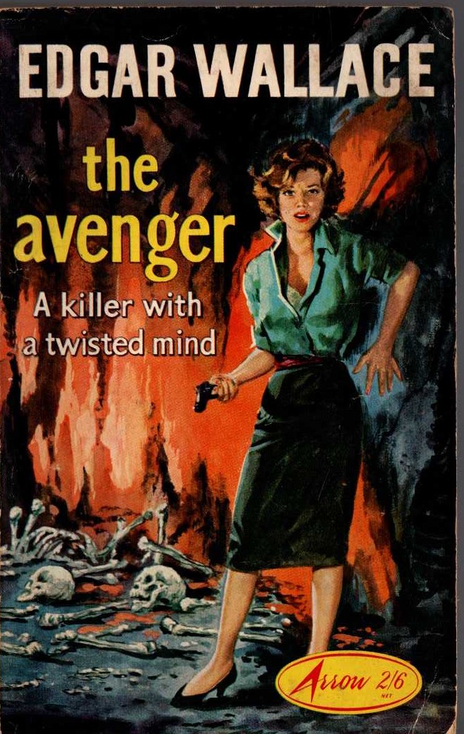 Edgar Wallace  THE AVENGER front book cover image