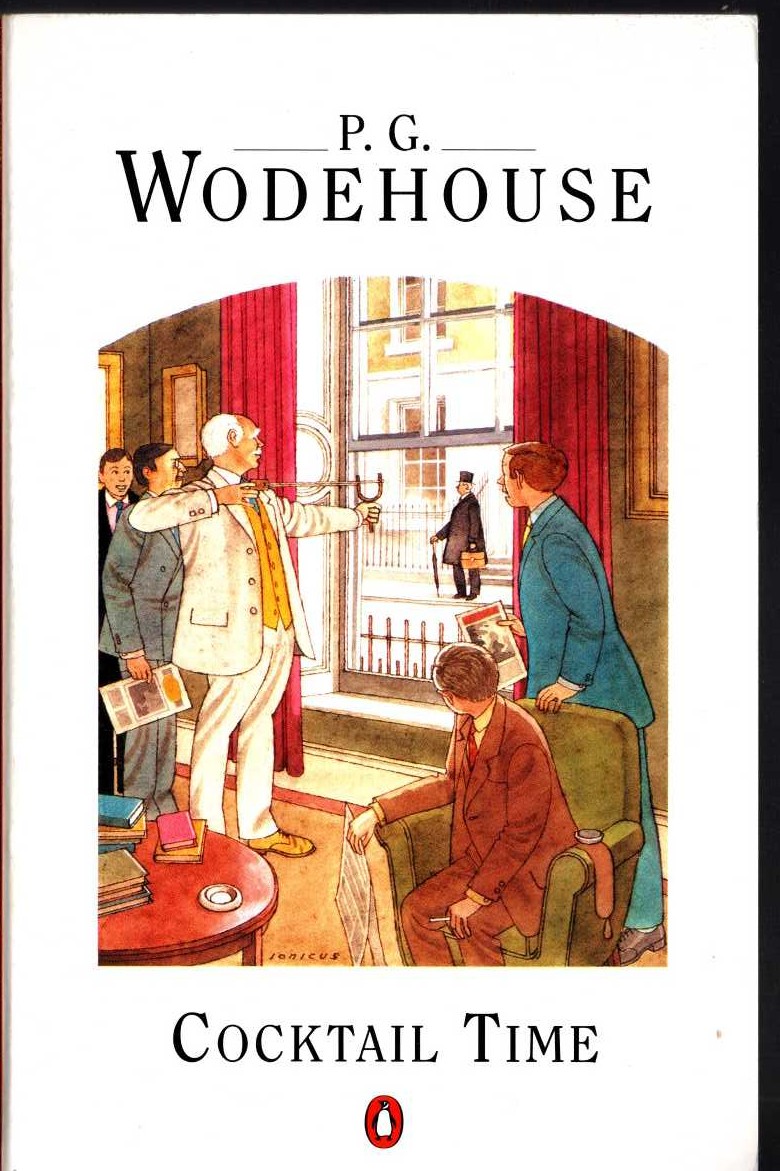 P.G. Wodehouse  COCKTAIL TIME front book cover image