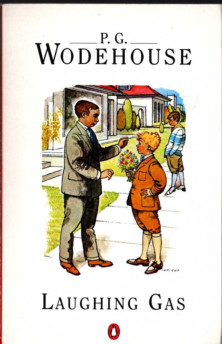 P.G. Wodehouse  LAUGHING GAS front book cover image