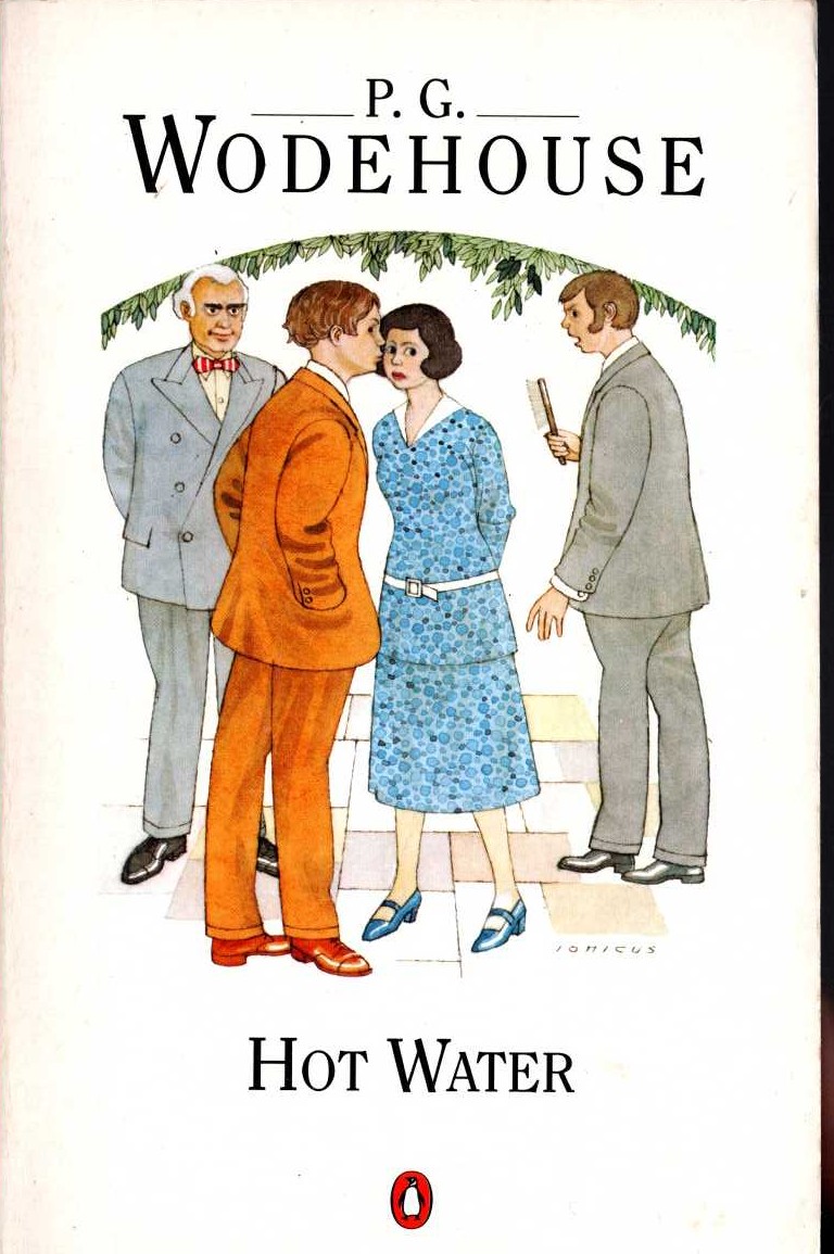 P.G. Wodehouse  HOT WATER front book cover image