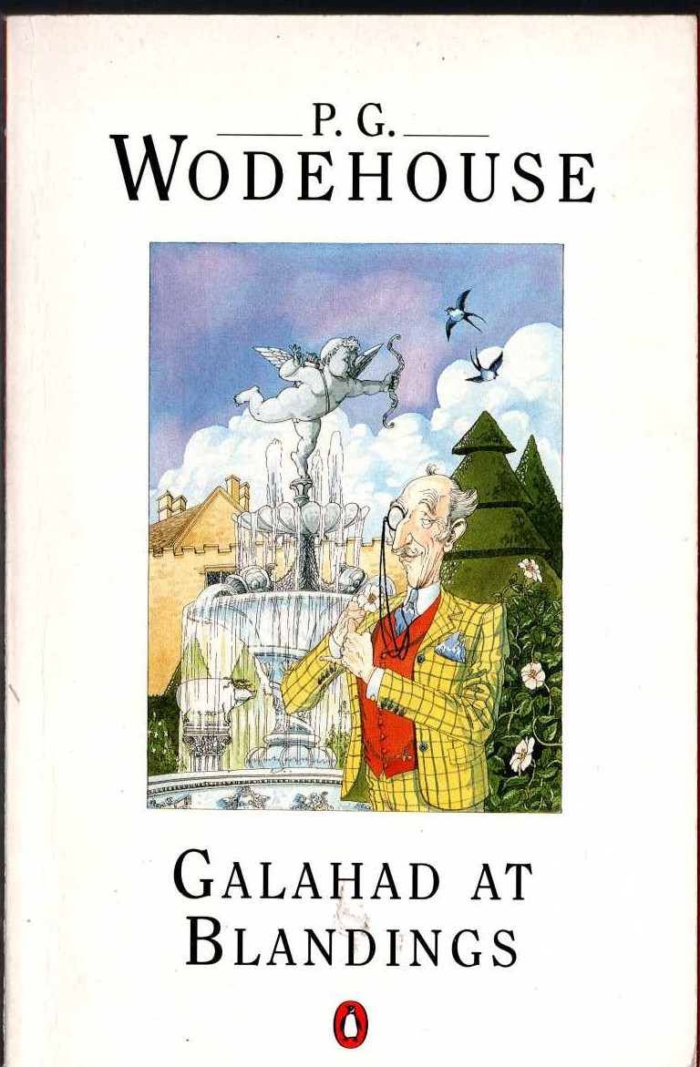 P.G. Wodehouse  GALAHAD AT BLANDINGS front book cover image