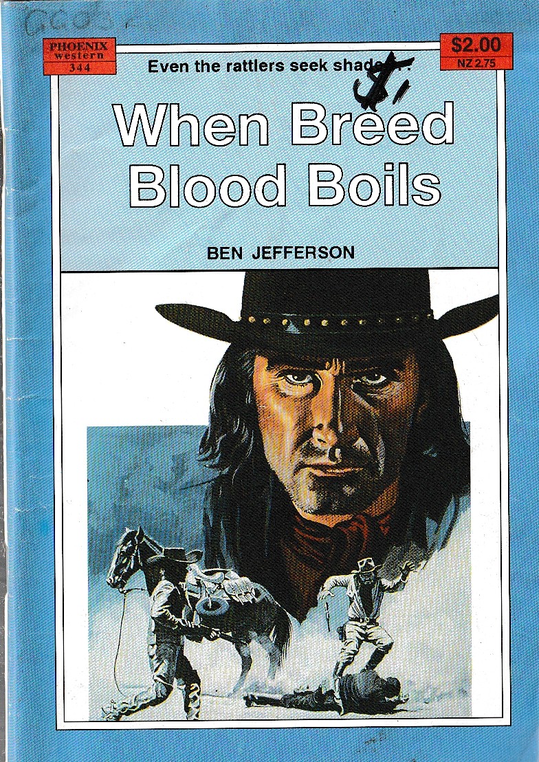 Ben Jefferson  WHEN BREED BLOOD BOILS front book cover image