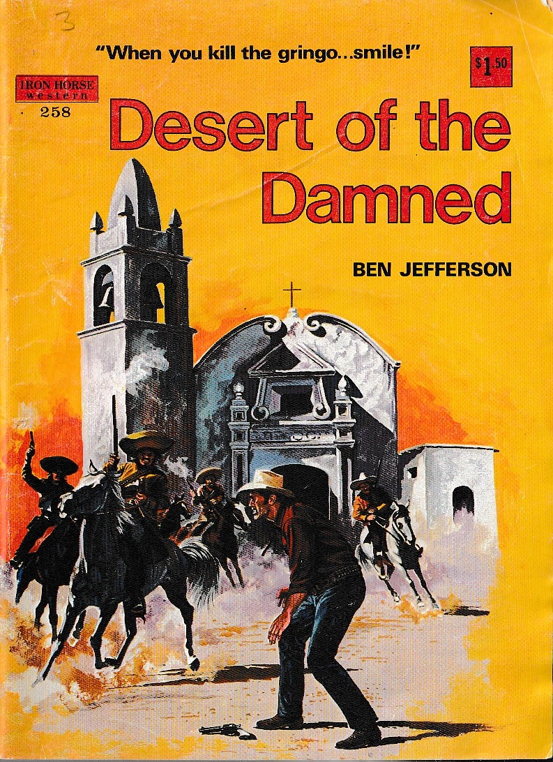 Ben Jefferson  DESERT OF THE DAMNED front book cover image