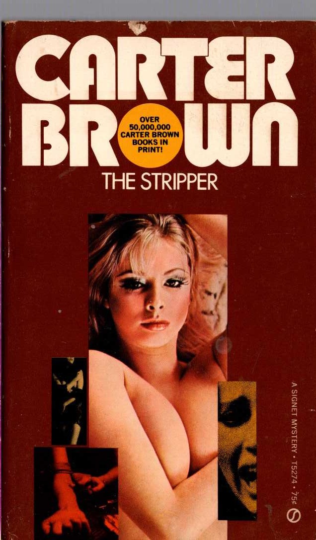 Carter Brown  THE STRIPPER front book cover image