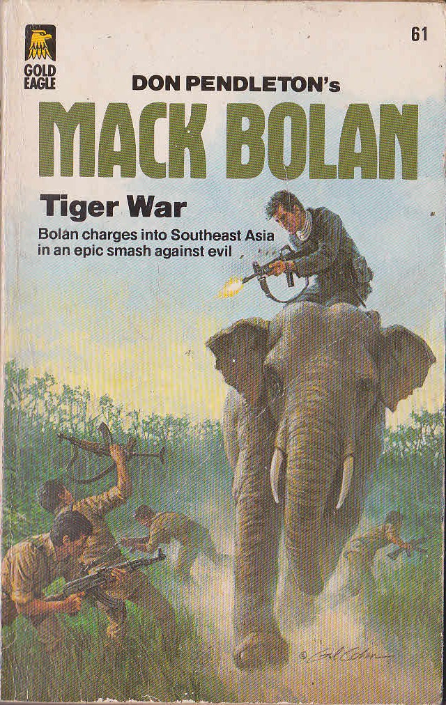 Don Pendleton  MACK BOLAN: TIGER WAR front book cover image