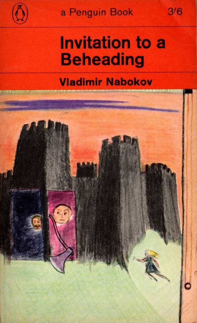Vladimir Nabokov  INVITATION TO A BEHEADING front book cover image