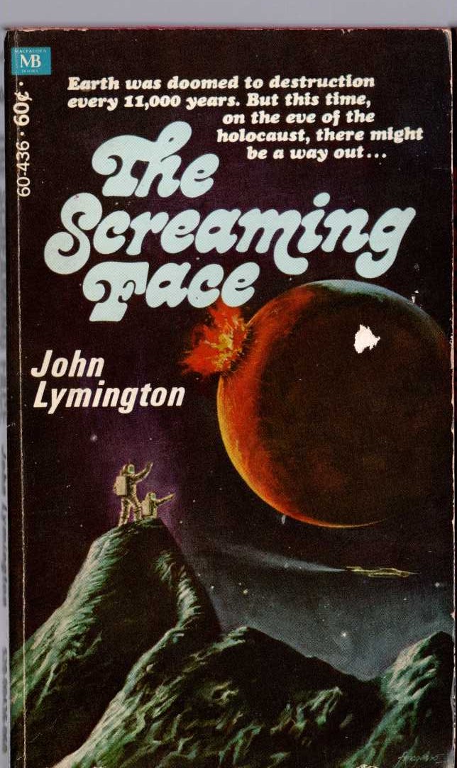 John Lymington  THE SCREAMING FACE front book cover image