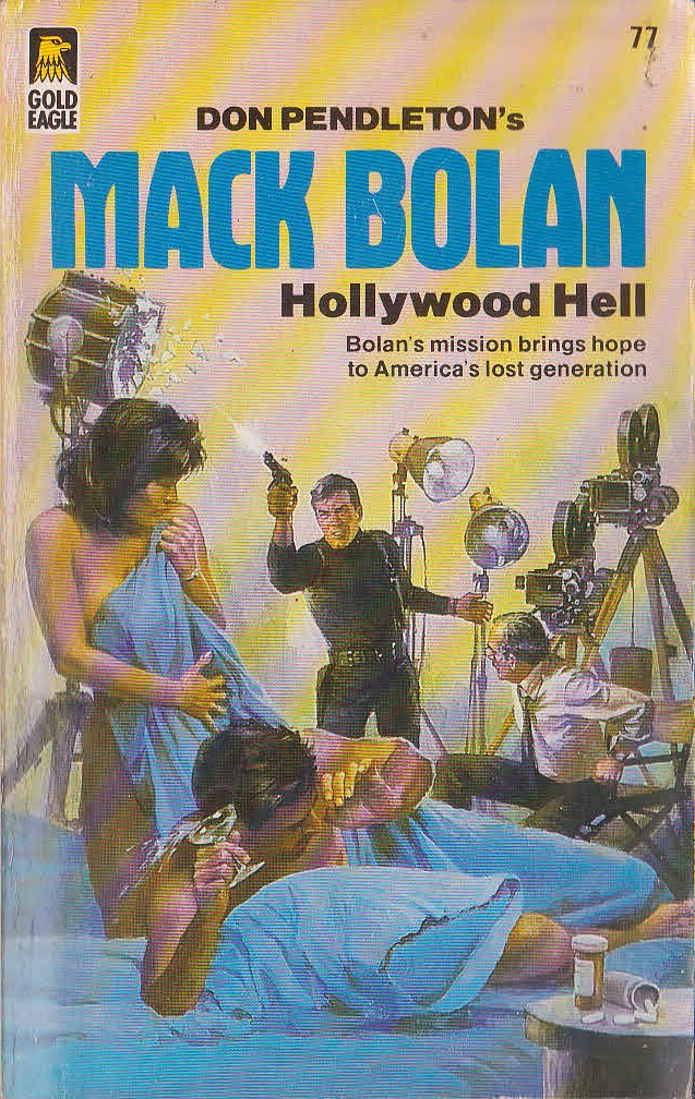 Don Pendleton  MACK BOLAN: HOLLYWOOD HELL front book cover image