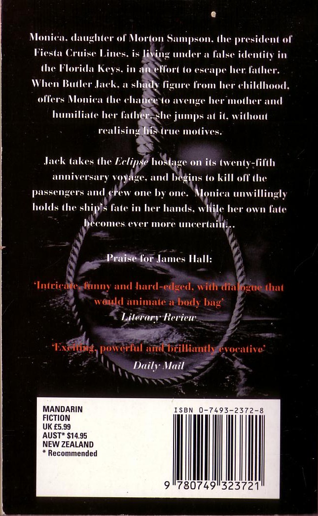 James Hall  BUZZ CUT magnified rear book cover image