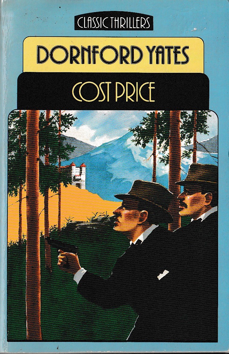 Dornford Yates  COST PRICE front book cover image