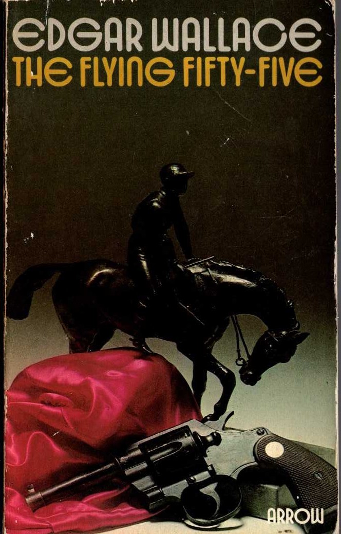 Edgar Wallace  THE FLYING FIFTY-FIVE front book cover image