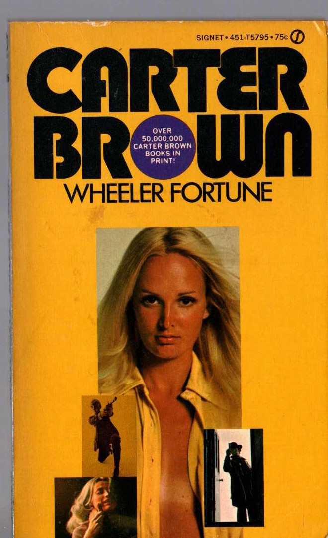 Carter Brown  WHEELER FORTUNE front book cover image