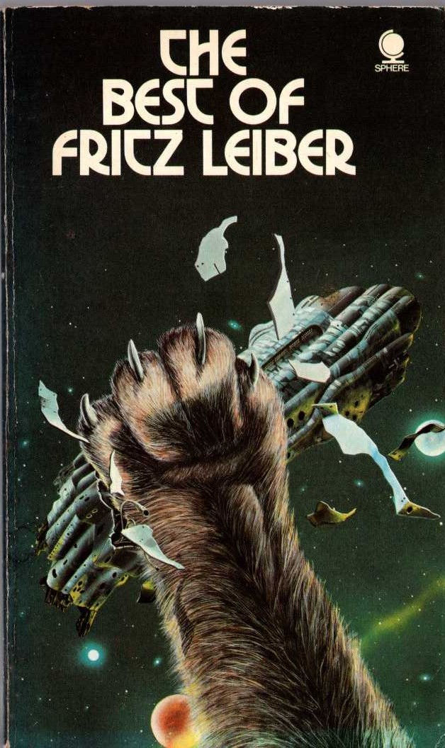 Fritz Leiber  THE BEST OF FRITZ LEIBER front book cover image
