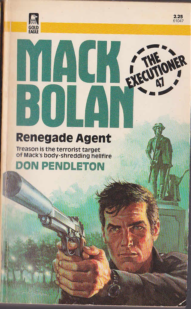 Don Pendleton  MACK BOLAN: RENEGADE AGENT front book cover image