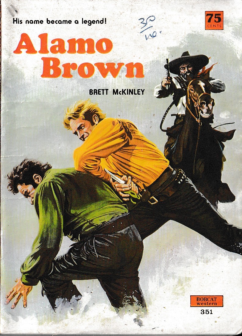 Brett McKinley  ALAMO BROWN front book cover image