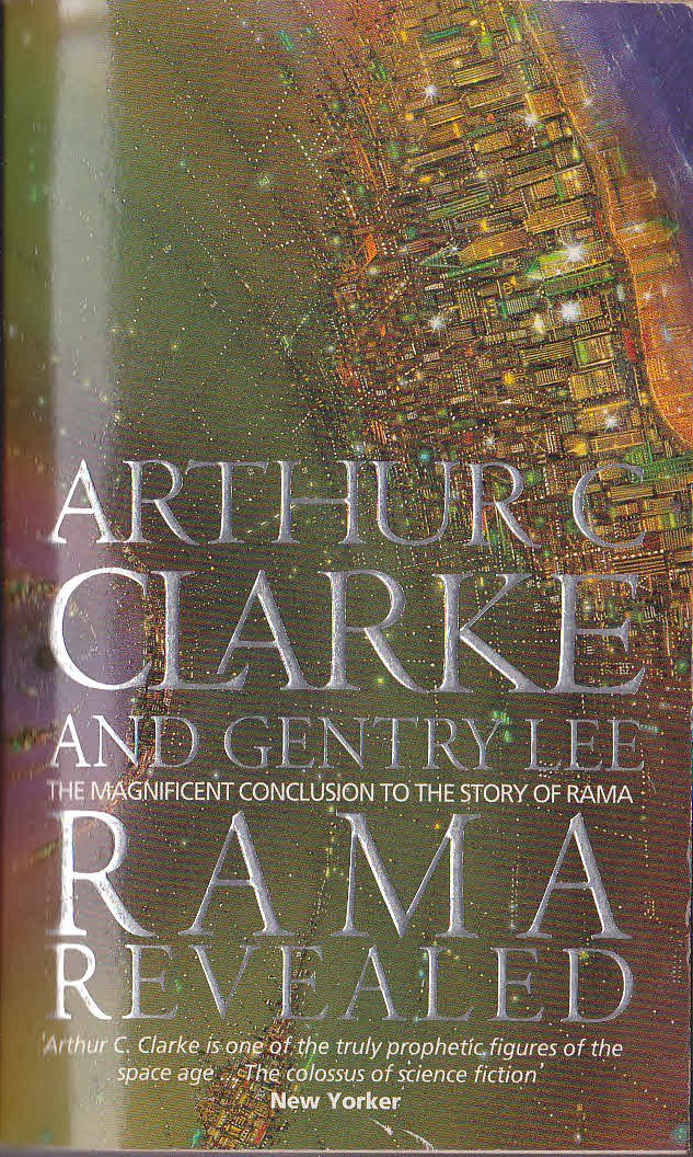 Arthur C. Clarke  RAMA REVEALED front book cover image