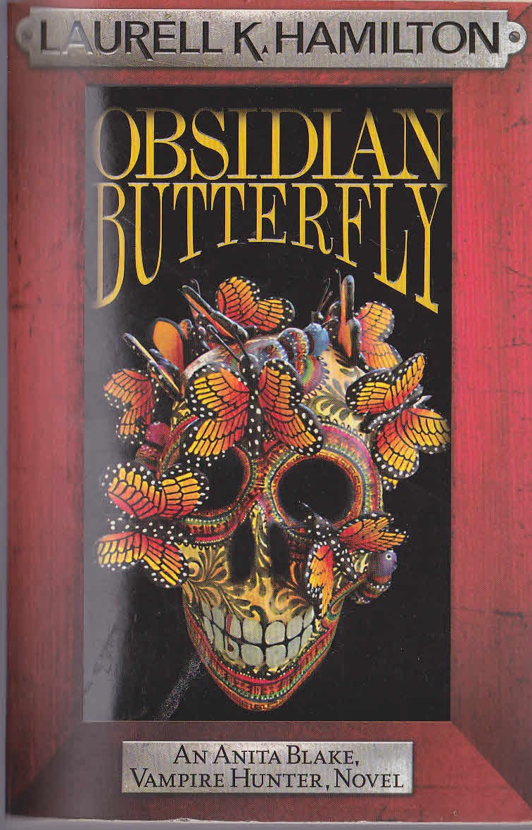Laurell K. Hamilton  OBSIDIAN BUTTERFLY front book cover image