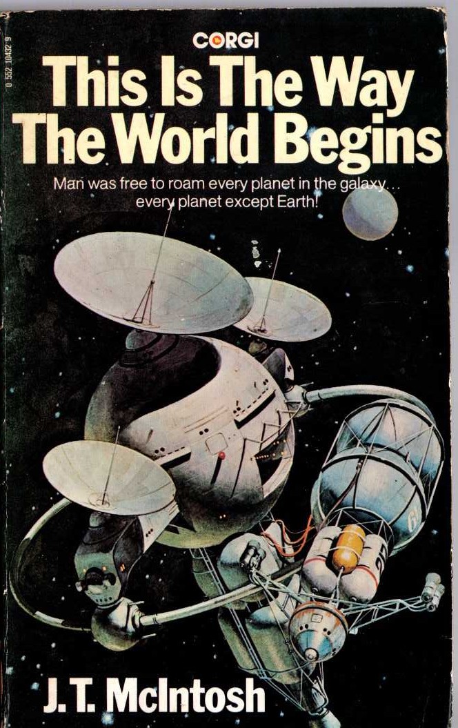 J.T. McIntosh  THIS IS THE WAY THE WORLD BEGINS front book cover image