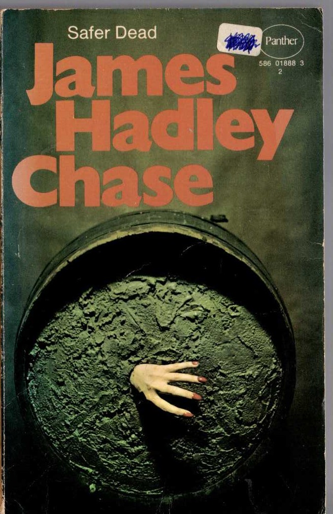James Hadley Chase  SAFER DEAD front book cover image