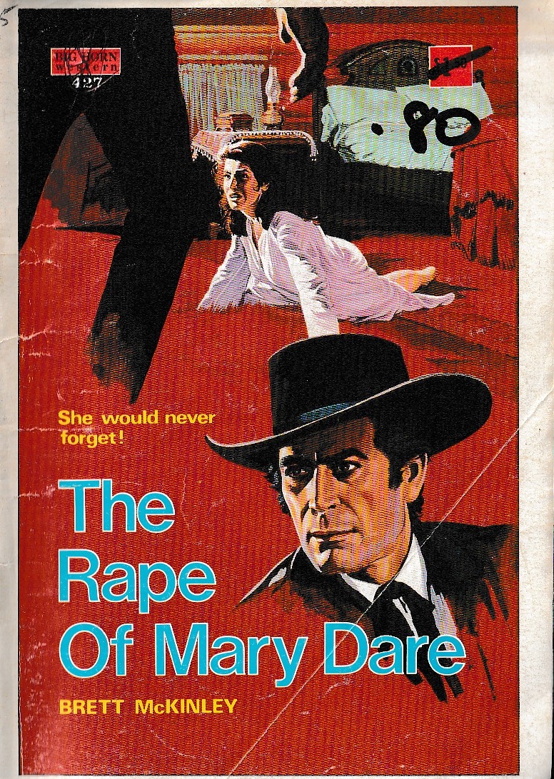 Brett McKinley  THE RAPE OF MARY DARE front book cover image
