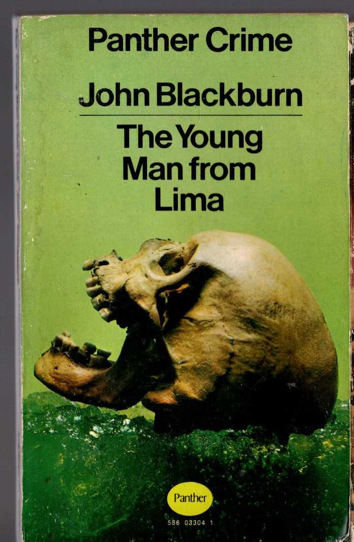 John Blackburn  THE YOUNG MAN FROM LIMA front book cover image