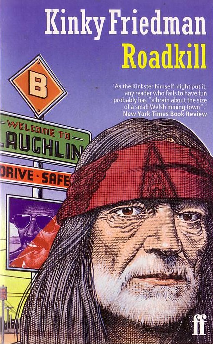 Kinky Friedman  ROADKILL front book cover image