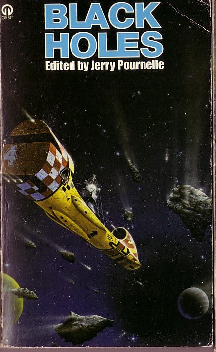 Jerry Pournelle (edits) BLACK HOLES front book cover image