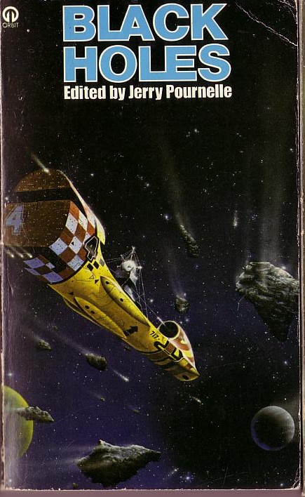 Jerry Pournelle (edits) BLACK HOLES front book cover image