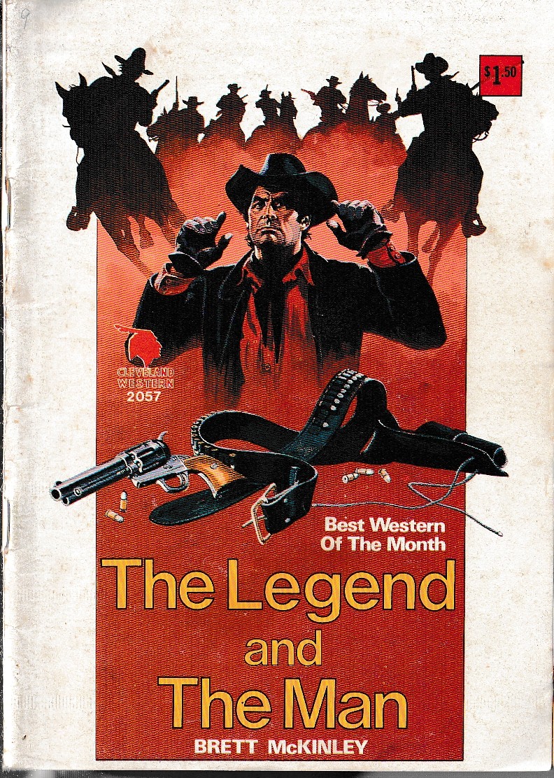 Brett McKinley  THE LEGEND AND THE MAN front book cover image