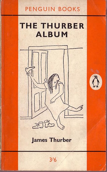 James Thurber  THE THURBER ALBUM front book cover image