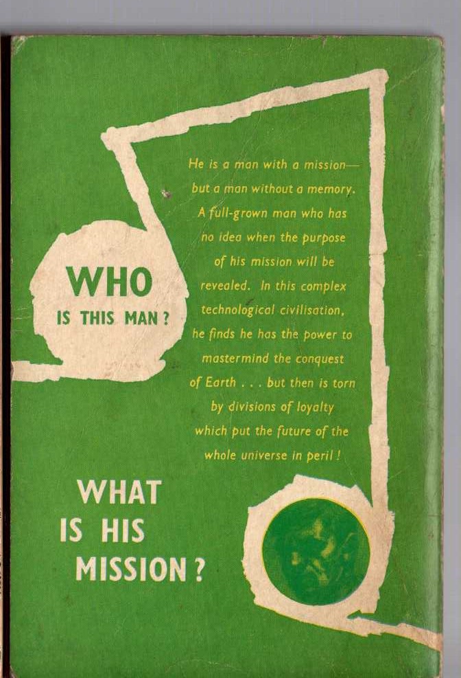 J.T. McIntosh  WORLD OUT OF MIND magnified rear book cover image