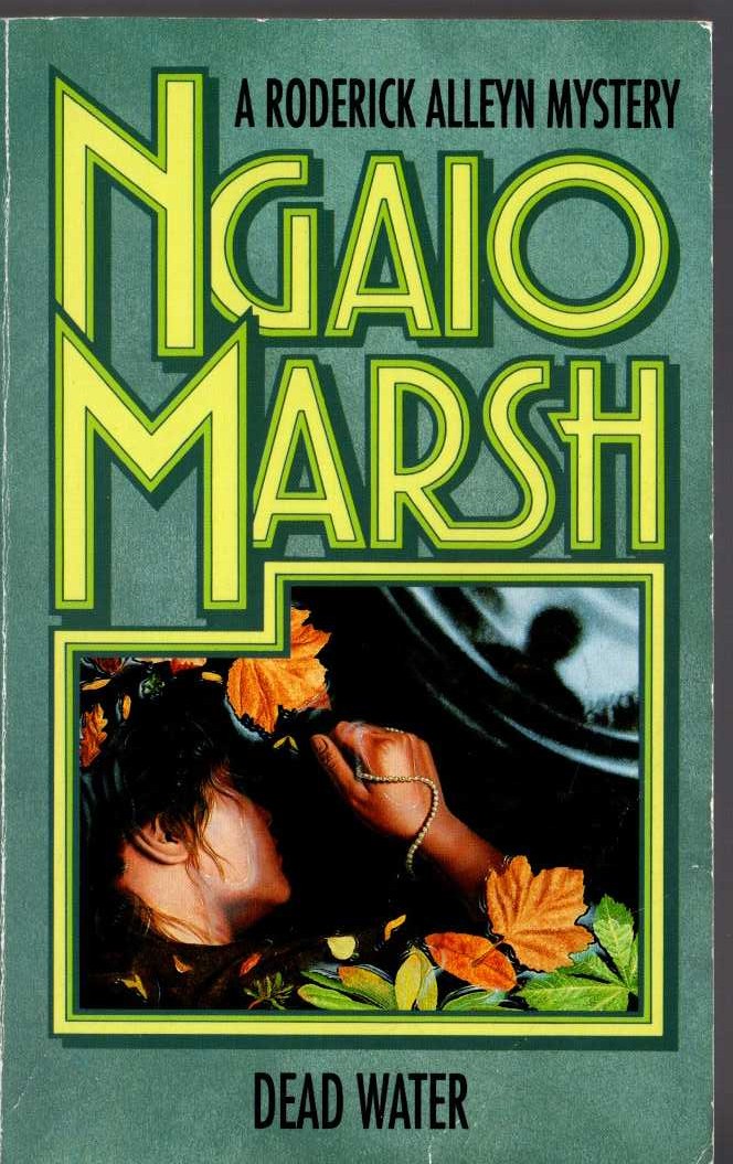 Ngaio Marsh  DEAD WATER front book cover image