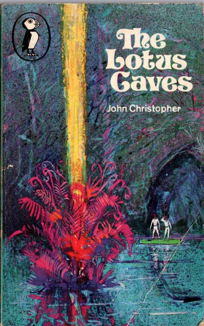 John Christopher  THE LOTUS CAVES front book cover image
