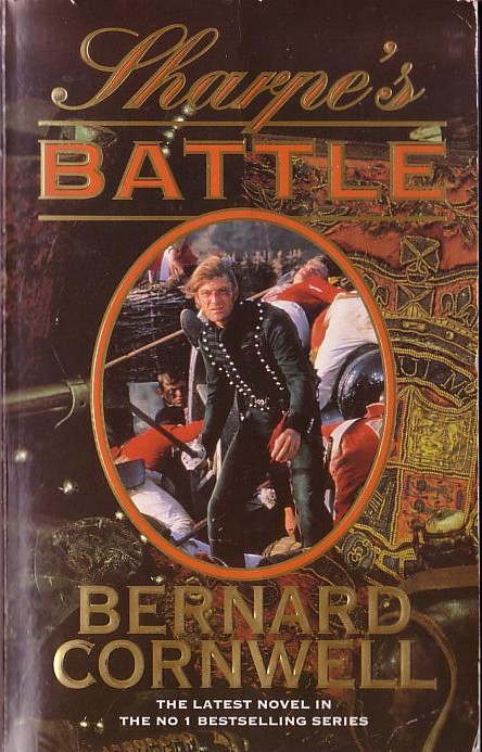 Bernard Cornwell  SHARPE'S BATTLE (TV tie-in: Sean Bean) front book cover image