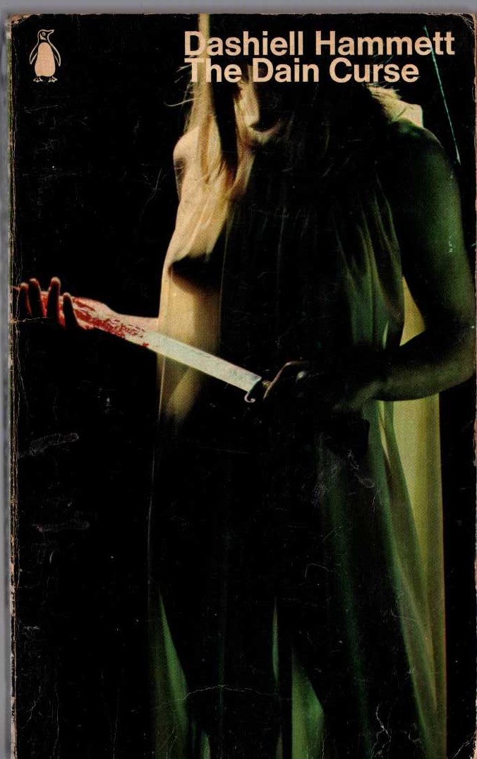 Dashiell Hammett  THE DAIN CURSE front book cover image