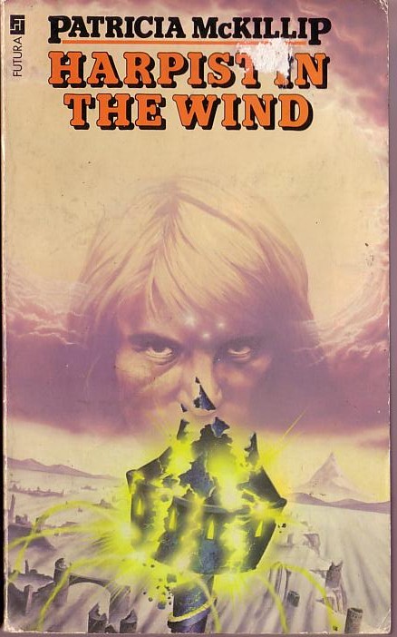 Patricia McKillip  HARPISTIN THE WIND front book cover image