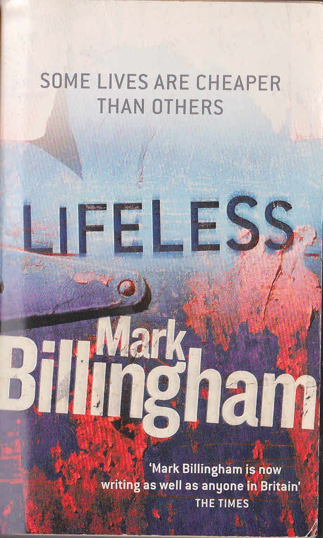 Mark Billingham  LIFELESS front book cover image