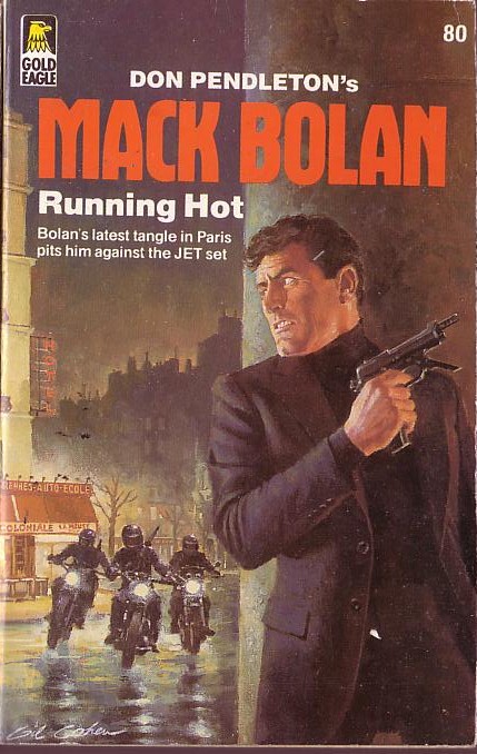 Don Pendleton  MACK BOLAN: RUNNING HOT front book cover image