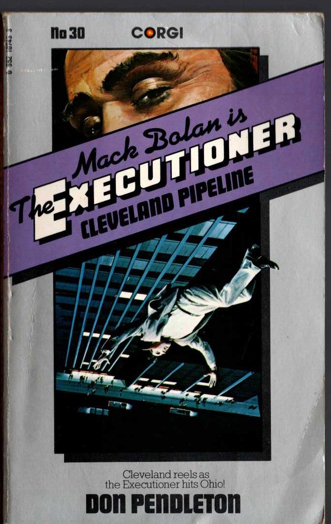 Don Pendleton  THE EXECUTIONER 30: CLEVELAND PIPELINE front book cover image