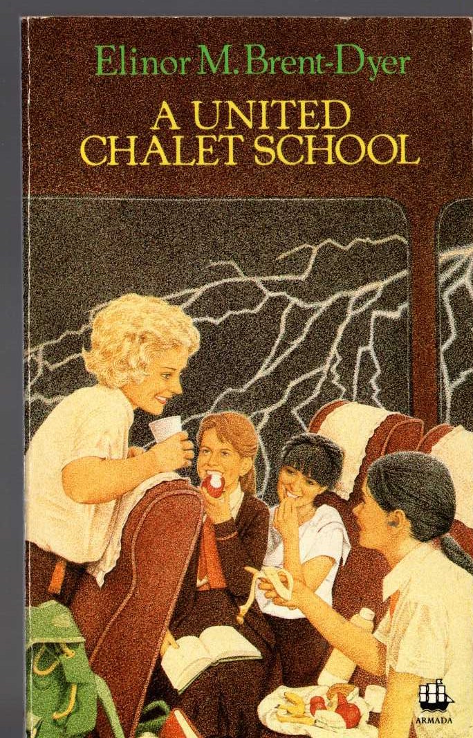 Elinor M. Brent-Dyer  A UNITED CHALET SCHOOL front book cover image
