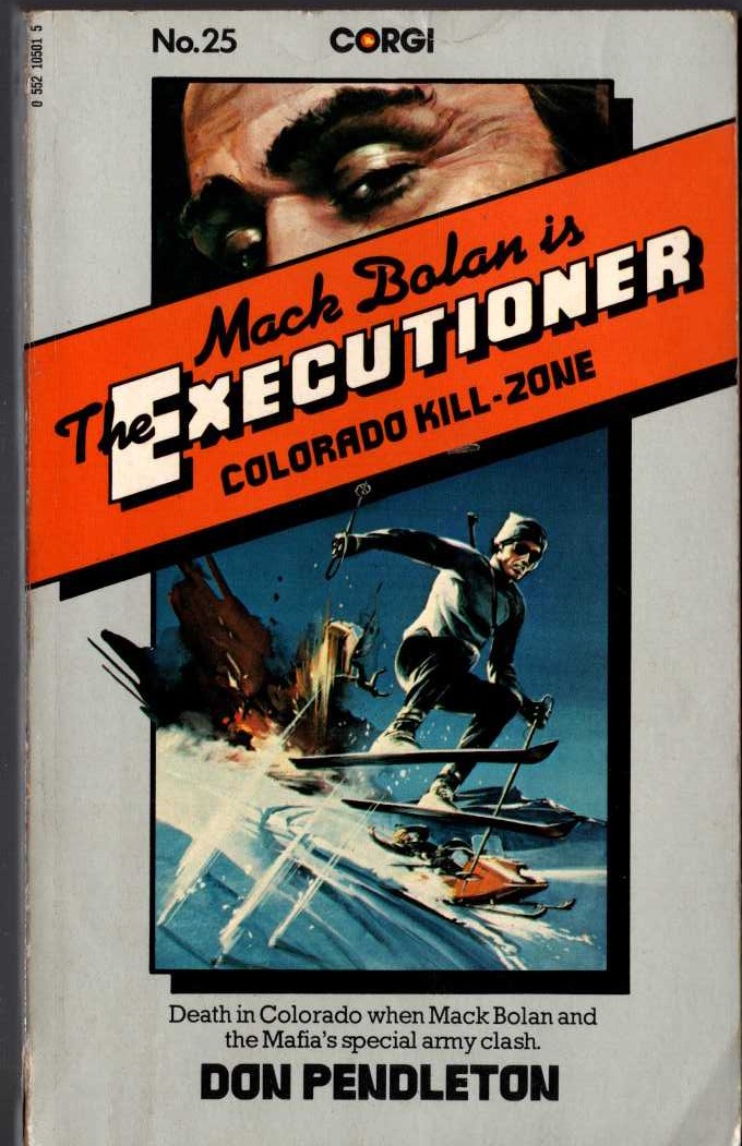 Don Pendleton  THE EXECUTIONER 25: COLORADO KILL-ZONE front book cover image