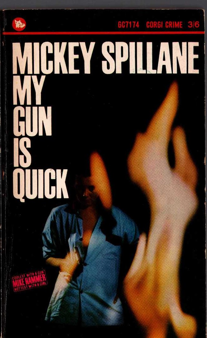 Mickey Spillane  MY GUN IS QUICK front book cover image