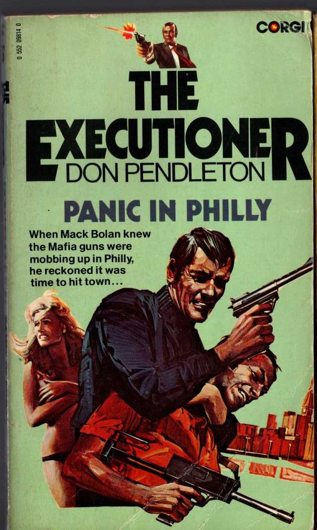 Don Pendleton  THE EXECUTIONER 15: PANIC IN PHILLY front book cover image
