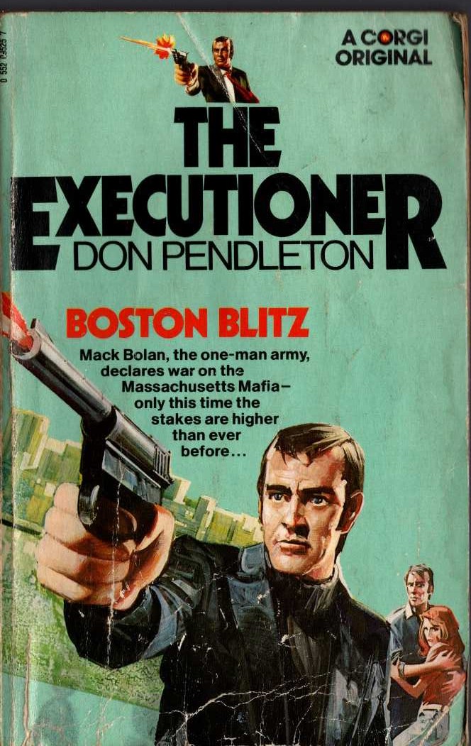 Don Pendleton  THE EXECUTIONER: BOSTON BLITZ front book cover image