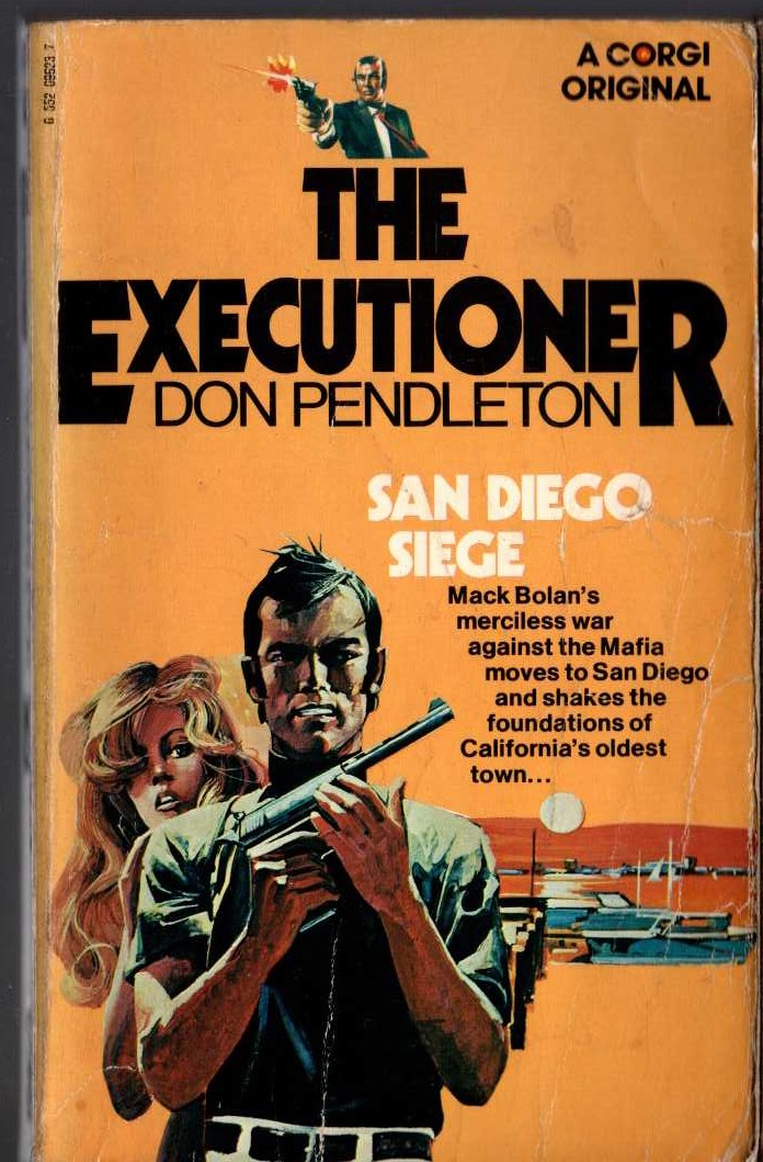Don Pendleton  THE EXECUTIONER: SAN DIEGO SIEGE front book cover image