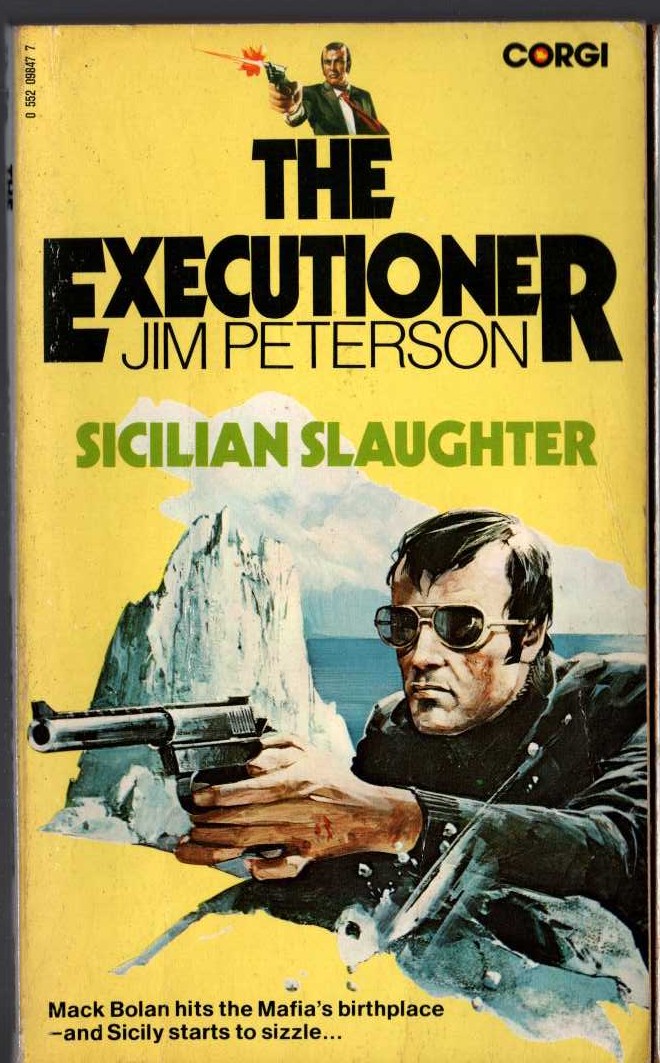 (Jim Peterson) THE EXECUTIONER: SICILIAN SLAUGHTER front book cover image
