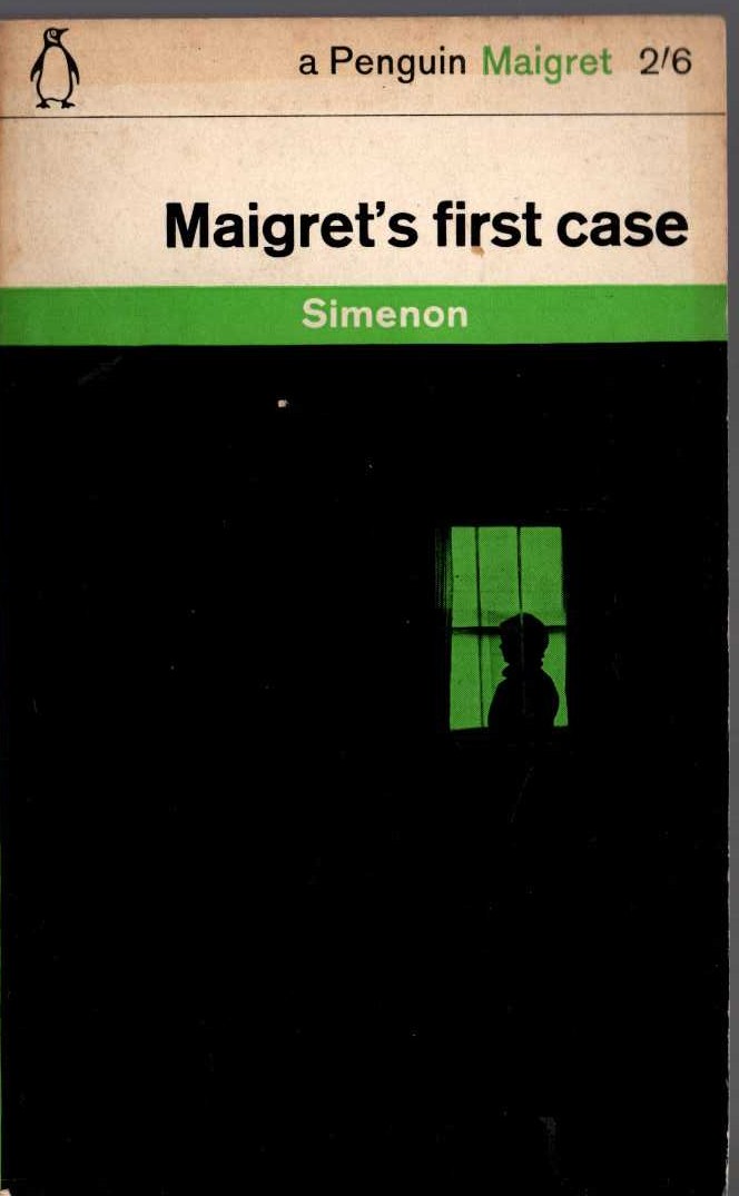 Georges Simenon  MAIGRET'S FIRST CASE front book cover image