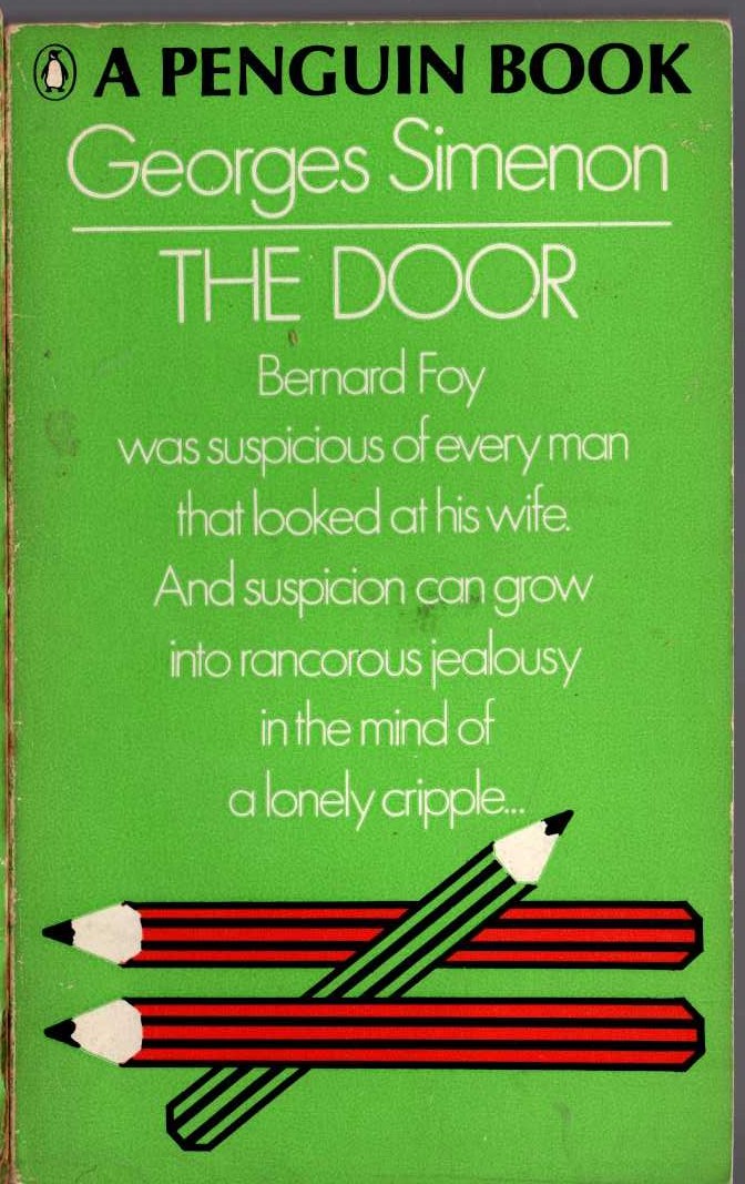 Georges Simenon  THE DOOR front book cover image