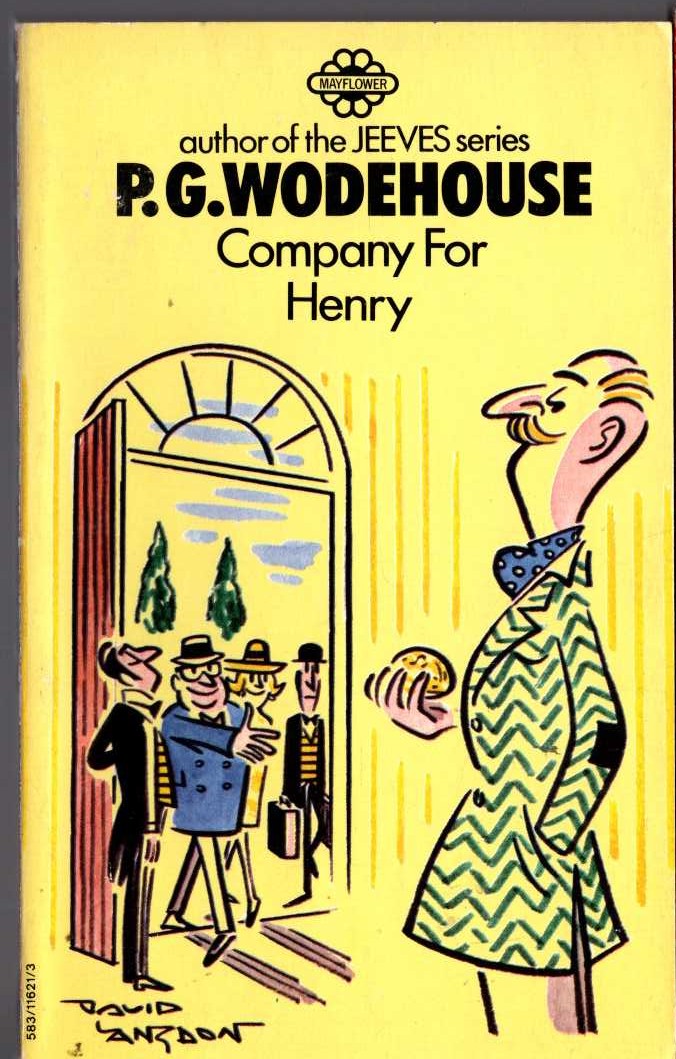 P.G. Wodehouse  COMPANY FOR HENRY front book cover image