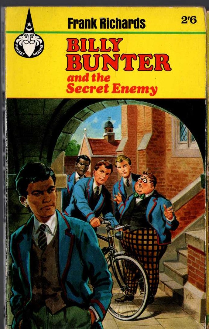 Frank Richards  BILLY BUNTER AND THE SECRET ENEMY front book cover image